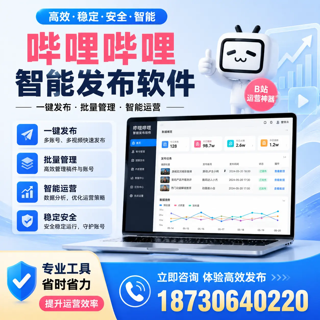解密哔哩哔哩智能发布软件：功能与优势分析在 西安